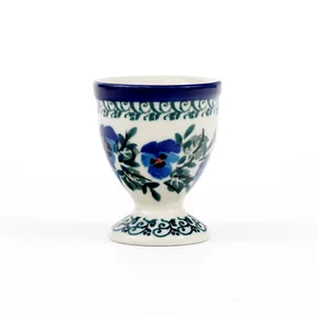 Kieliszek do jajek 106 h-6cm <br> 2273X Kobaltowe bratki